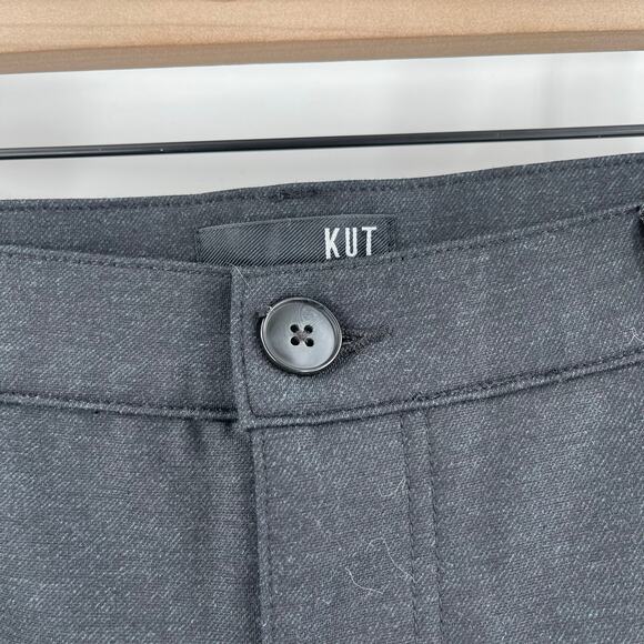 KUT FROM THE KLOTH Pants Size 14 NWT Gray/Black Dress Ponte Comfy Work Office - Picture 6 of 13
